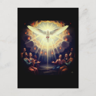 The Holy Spirit Holiday Postcard