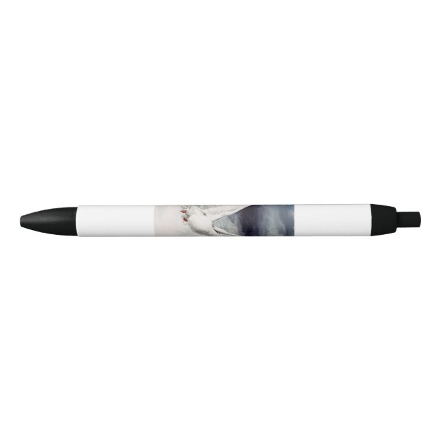 The holy spirit in the form of a Dove Black Ink Pen (Front)