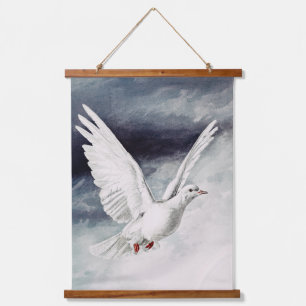 The holy spirit in the form of a Dove Hanging Tapestry