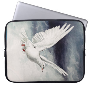 The holy spirit in the form of a Dove Laptop Sleeve