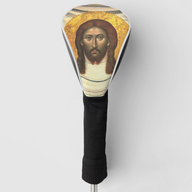 The Holy Towel by Emmanuel Tzanes Golf Head Cover (Front)