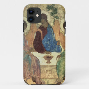 The Holy Trinity, 1420s (tempera on panel) iPhone 11 Case