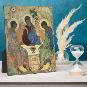 The Holy Trinity, 1420s (tempera on panel) Plaque