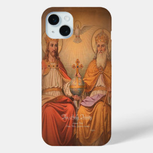 The Holy Trinity iPhone 15 Mini Case