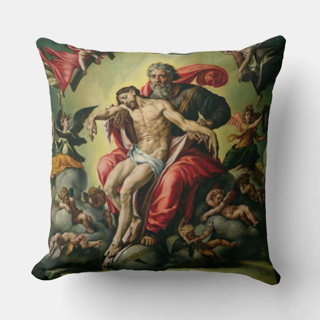 The Holy Trinity Cushion (Front)