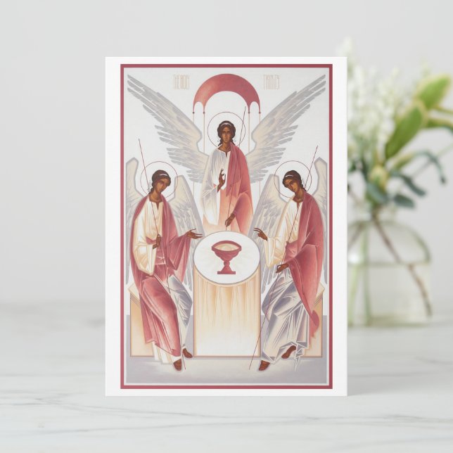 The Holy Trinity Invitation (Standing Front)