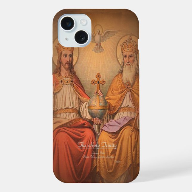 The Holy Trinity iPhone Case (Back)