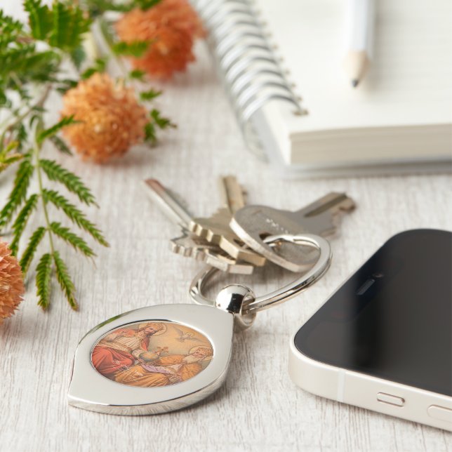 The Holy Trinity Key Ring (Side)