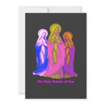 The Holy Trinity of Pop Colorful Virgin Marys