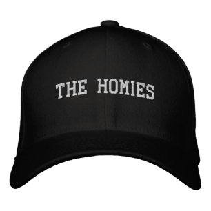 'The Homies' Cool Gift Wedding Photographs Embroidered Hat