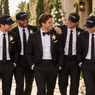 'The Homies' Cool Gift Wedding Photographs Embroidered Hat