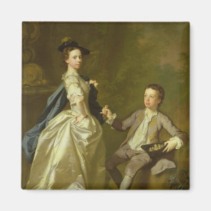 The Hon. Rachel Hamilton and her brother Magnet