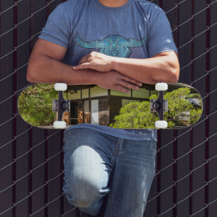 The hondo or main hall at Ginkaku-Ji, Kyoto Skateboard