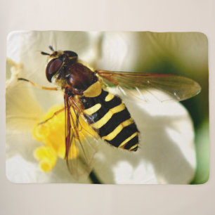 The HONEY BEE Sherpa Blanket