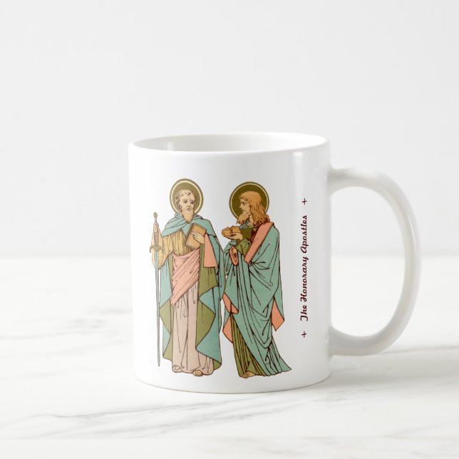 The Honorary Apostles: SS Paul & Barnabas (RLS20c) Coffee Mug (Right)