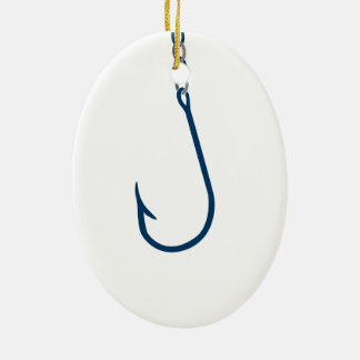 The Hook Ceramic Ornament