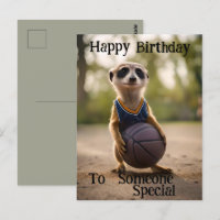 "The Hoop Star Baby Meerkat" Birthday