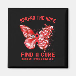 The Hope Find A Cure Brain Aneurysm Awareness Magnet