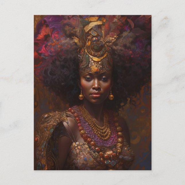 The Hopeful Queen Postcard (Front)