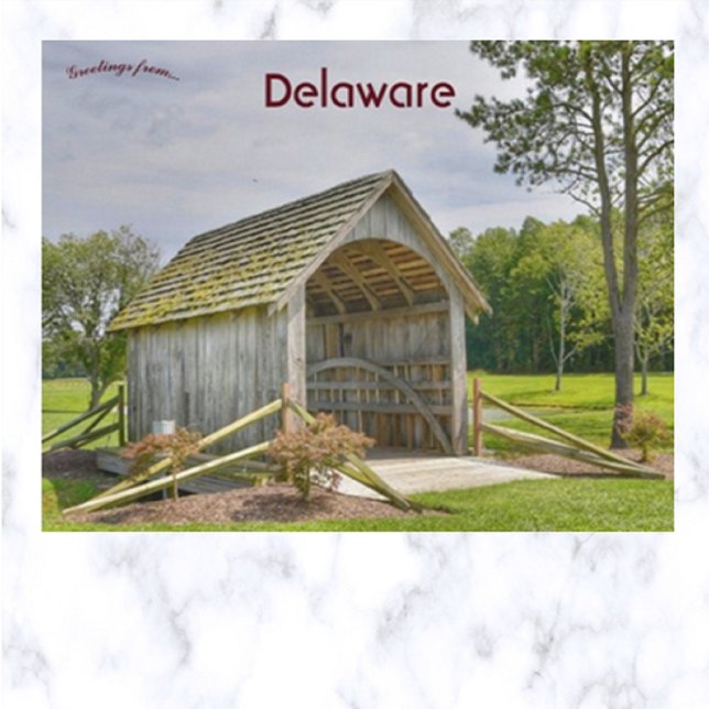 The Hopkins Heartland Bridge in Lewes Delaware Postcard (Creator Uploaded)