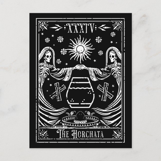 The Horchata Tarot Card (Front)