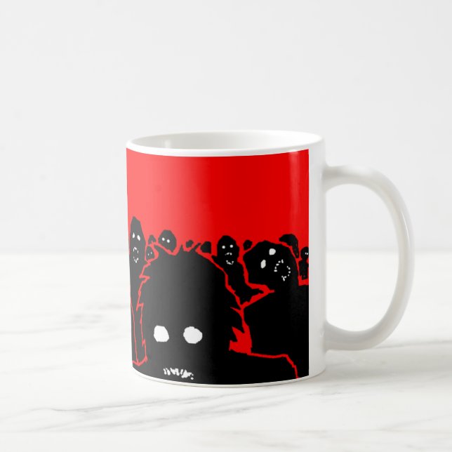 "The Horde" Zombie Coffee Mug (Right)