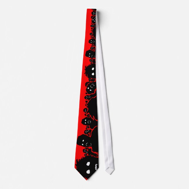 "The Horde" Zombie Tie (Front)