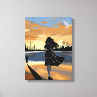 The Horizon I A – Journey to Growth Canvas Print