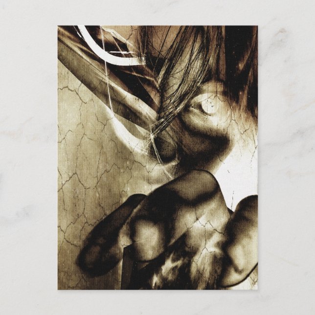 The Horror of Reaching Out Postcard (Front)