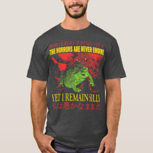 The horrors are Never Ending Frog Hat T-Shirt