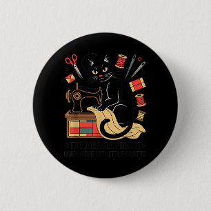 The Horrors Persist But Have Little Crafts Funny 6 Cm Round Badge