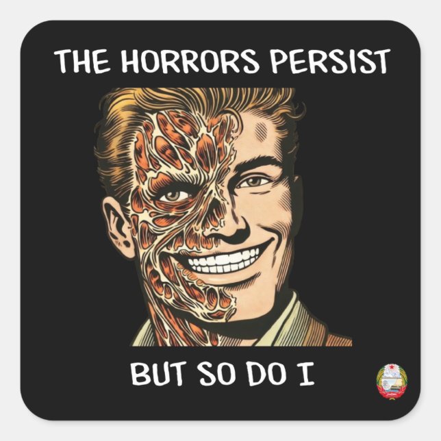 The Horrors Sticker (Front)