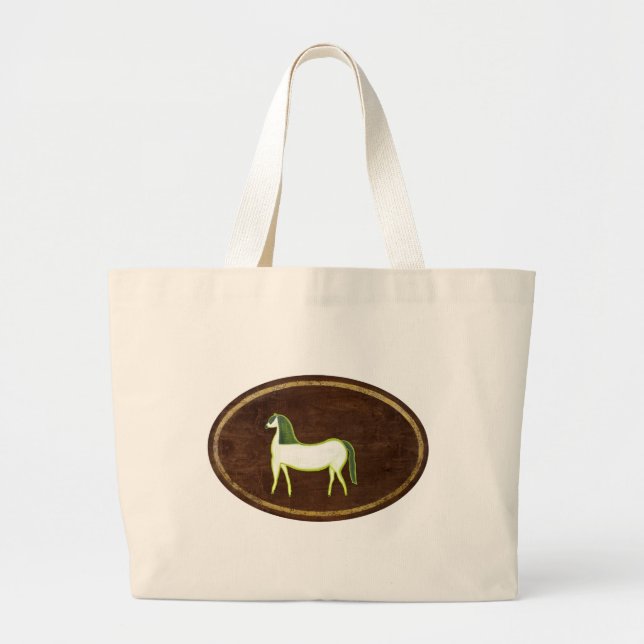 The Horse 2009 Large Tote Bag (Front)