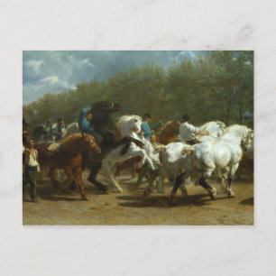 The Horse Fair by Rosa Bonheur Postcard