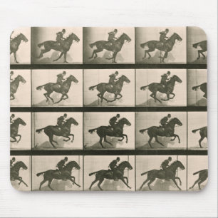 The Horse in Motion Early Vintage Motion Picture Mouse Pad