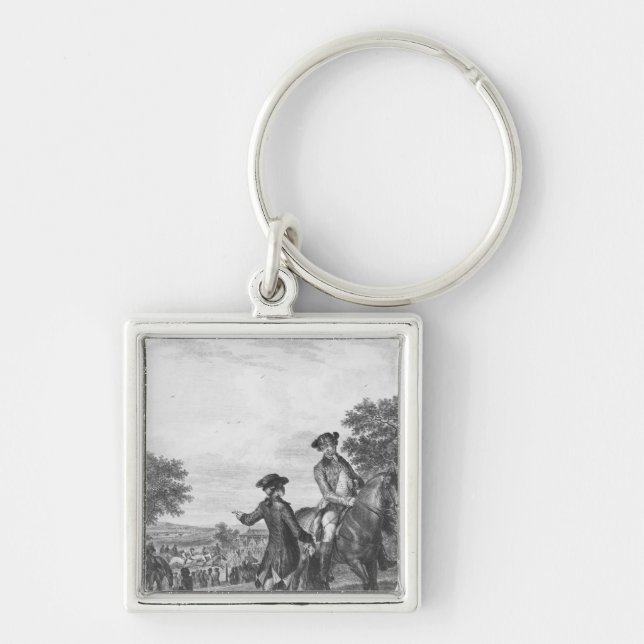 The horse race key ring (Front)