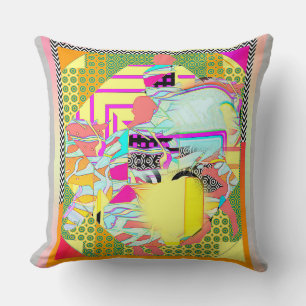 The Horse Race Large  Cushion