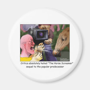 The Horse Screamer Funny Tees Gifts Cards More Magnet