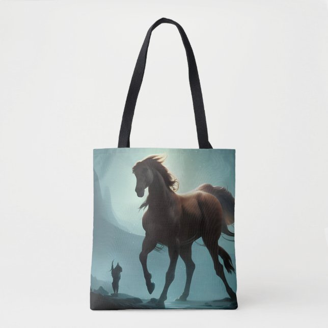 The Horse  Tote Bag (Front)