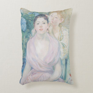 The Hortensia, or The Two Sisters, 1894 Decorative Cushion