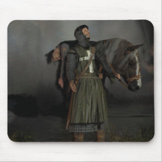 The hospitaller knight mouse pad