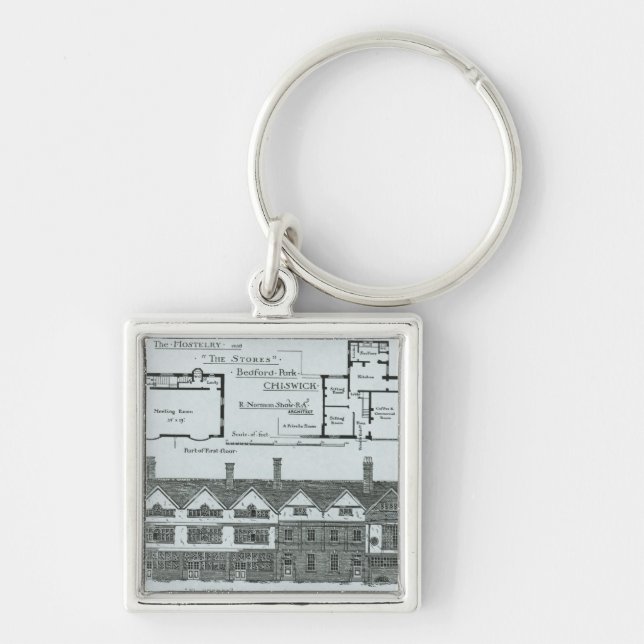 The Hostelry and The Stores Key Ring (Front)