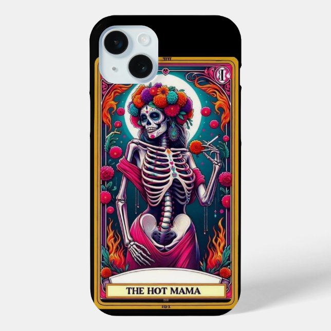 The Hot Mama Tarot Card Collection Case-Mate iPhone Case (Back)