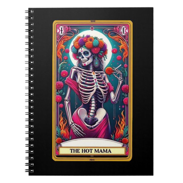The Hot Mama Tarot Card Notebook Collection (Front)