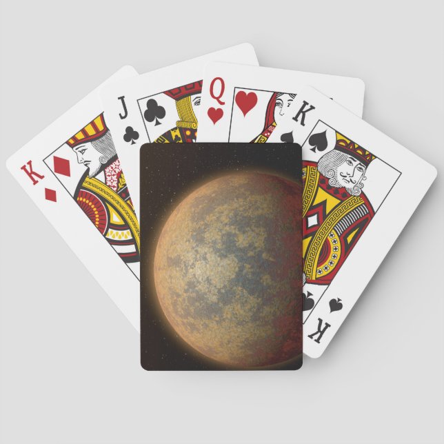 The Hot Rocky Exoplanet Hd 219134 B. Playing Cards (Back)