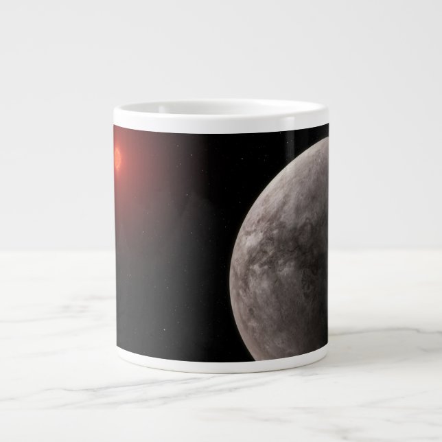 The Hot Rocky Exoplanet Trappist-1 B. Large Coffee Mug (Front)