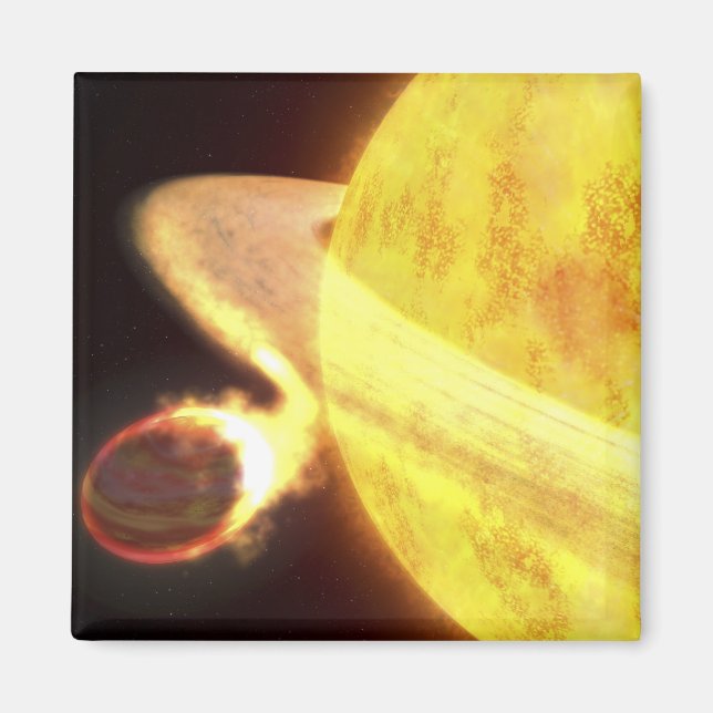 The hottest known planet in the Milky Way Magnet (Front)