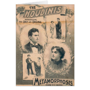 The Houdinis, 'Metamorphosis change in 3 seconds'
