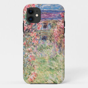 The House among the Roses, Claude Monet iPhone 11 Case