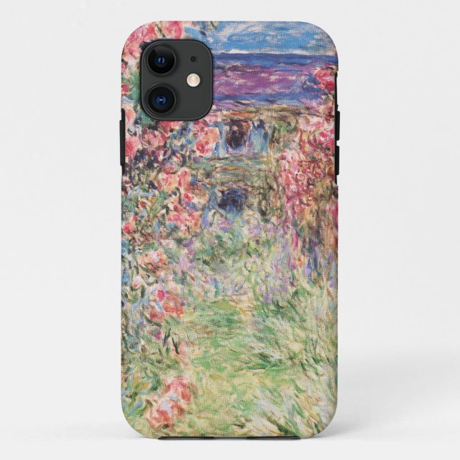 The House among the Roses, Claude Monet Case-Mate iPhone Case (Back)